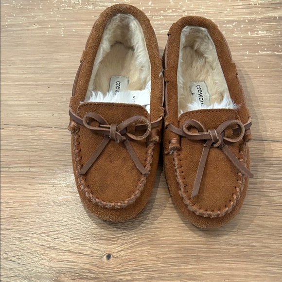 Crewcuts Brown Kids Moccasins - Picture 1 of 2